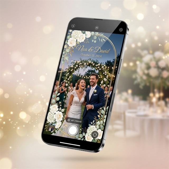 SnapTogether — phone with custom event frame